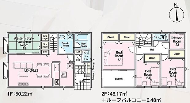 【間取図】