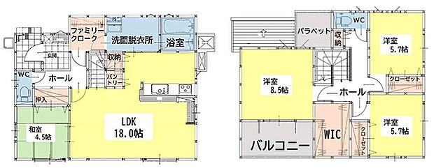 【間取図】