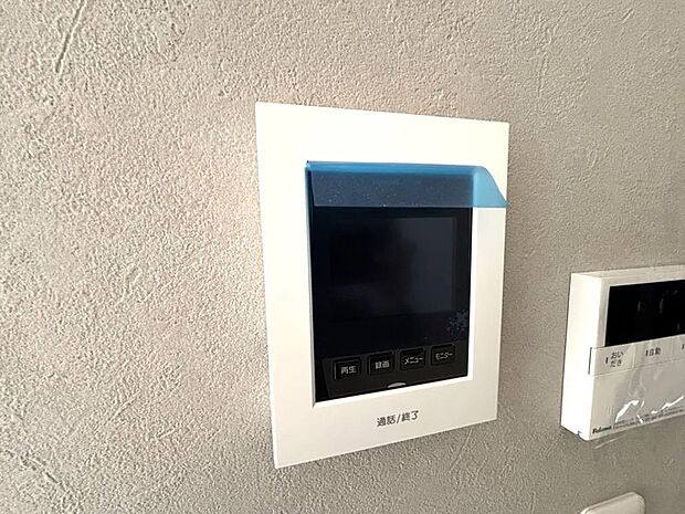 【TVモニター付きインターホン】安心のモニター付きインターホン！