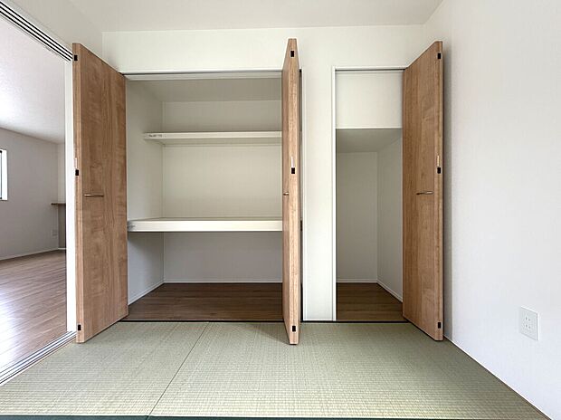 【押入】和室の収納充実！寝具や季節物家電の収納にも便利♪