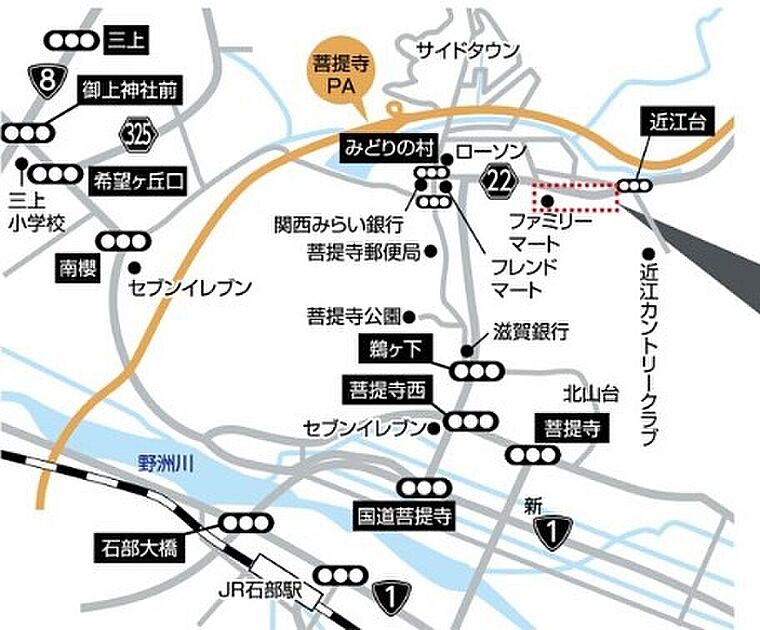 交通図