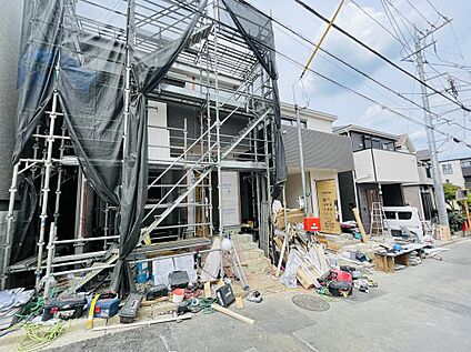 ■外観、間取り、陽当たり、風通り、リビング、キッチン、駐車、