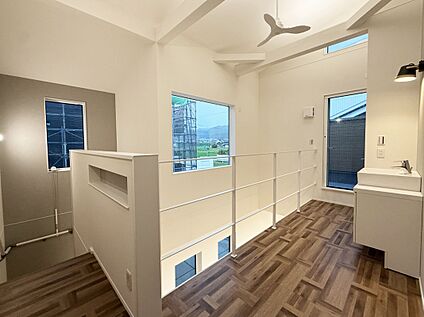 2階ホール(狐井モデルハウス)