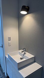 2階手洗い(狐井モデルハウス)