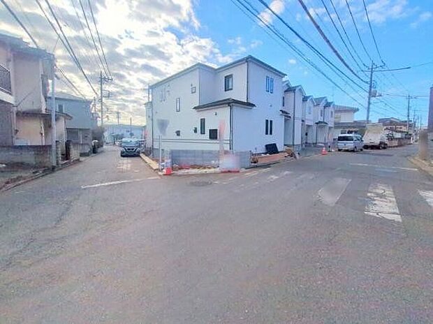 前面道路含む販売現地/D号棟