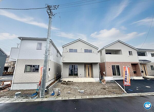 全5区画　 土地30坪以上　南道路に付き陽当たり良好です。
雨の日にも左右されないインナーバルコニー