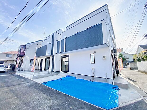 【現地外観写真】完成済みの為即入居可