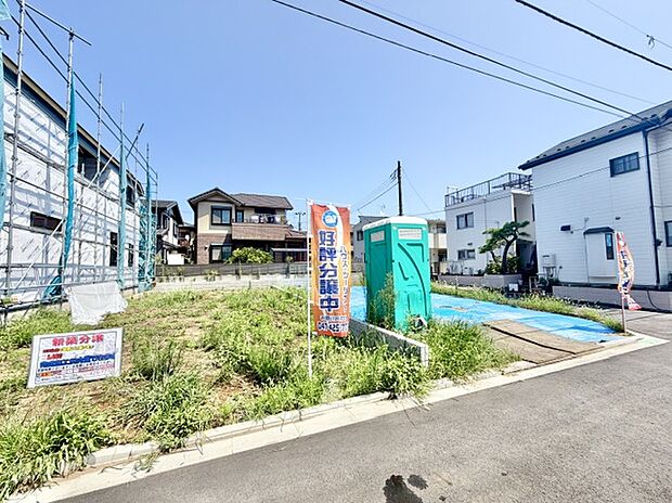 【現地写真】近くにモデルルームあります。