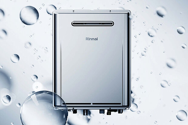 【【ウルトラファインバブル給湯器】】非常に繊細な泡を含んだお湯を家中に送り出すことができます。目に見えないほどの小さな泡が、水まわりの汚れを付きにくくし、また乾燥しがちな肌のうるおいを持続させるなど毎日の暮らしがもっと豊かになります。