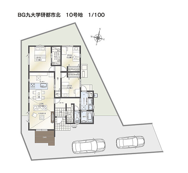 平屋のお家です
