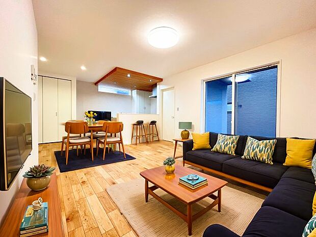 LDK：木の温もりを感じます♪ぜひご体感ください♪ ※家具はイメージです！