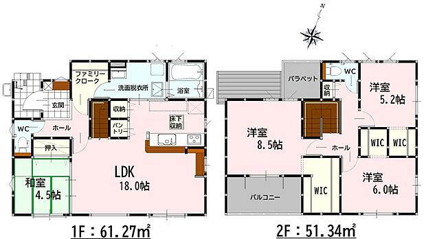 6号棟 4SLDK・34坪