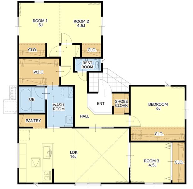 間取り 29坪 4SSLDK