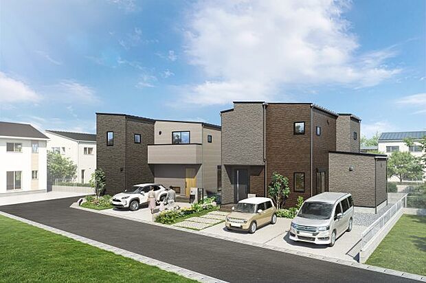 内装等をイメージしていただけるよう別エリアの完成物件をご案内いたしますのでお気軽にお問合せください。