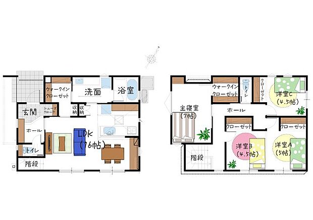 間取り 31坪 4SSLDK