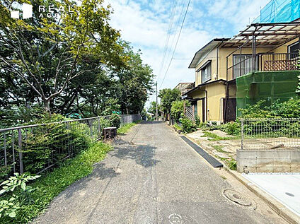 現地前面道路