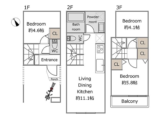 【参考プラン】建物込6,280万円、土地面積43.87m2、建物面積64.18m2(期間限定!建物フリープランにつきお客様のご要望をお聞かせください!)