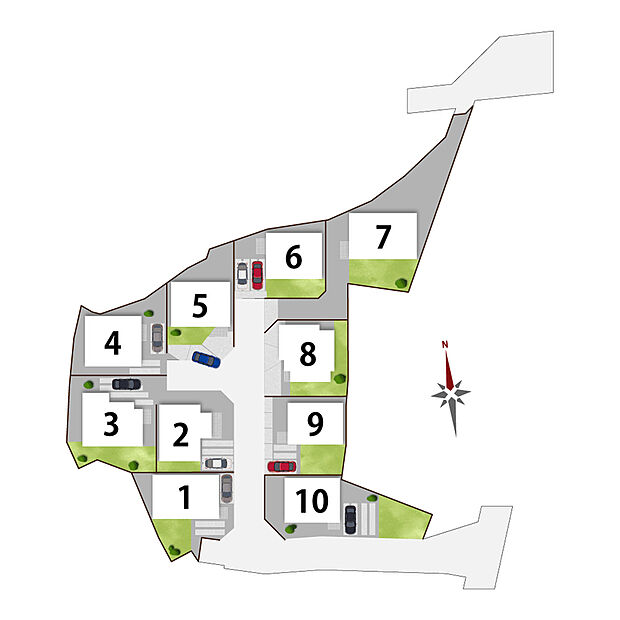 全10区画 希少な北区エリア