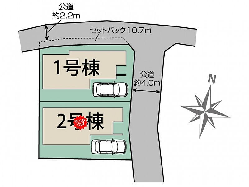 福岡市早良区原8丁目2期2棟 区画図