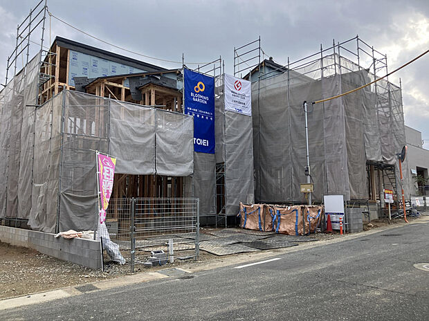 【外観　7・8号棟】撮影時　2025年10月中旬完成予定　2025年12月下旬