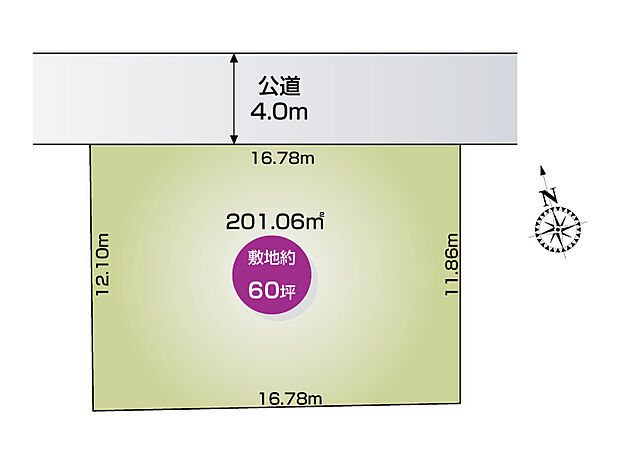 飯能市川寺 区画図