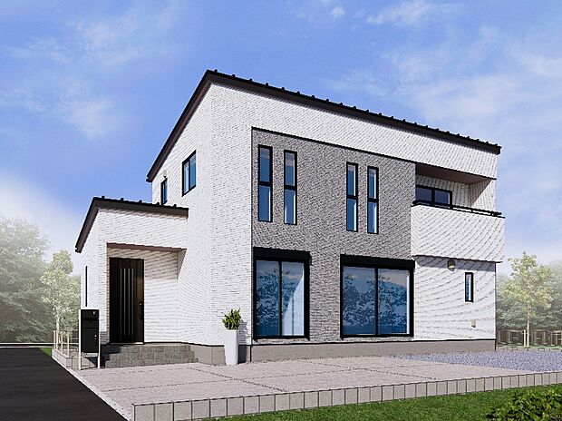 【４号棟：外観イメージ】