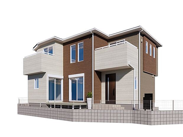 【さいたま市緑区三室 完成イメージ】重厚感ある佇まい