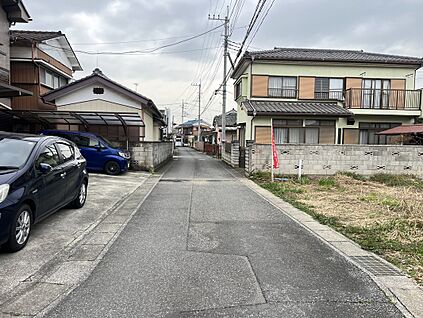 【古河市幸町　前面道路】
