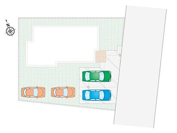 【【全体区画図】】商業施設や小・中学校が徒歩圏内に揃う便利な立地です！経済的に嬉しい都市ガス・本下水エリア♪