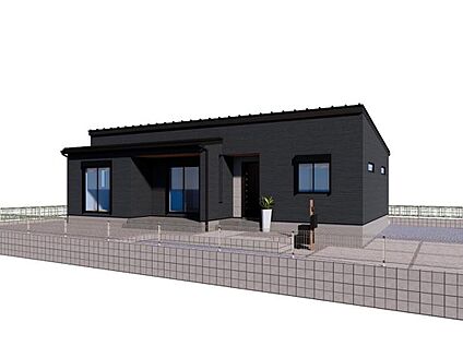 【建物外観イメージパース】