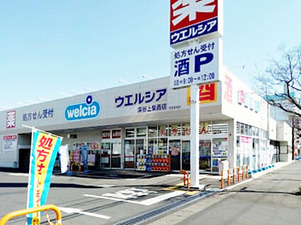 ウエルシア　深谷上柴西店 約1130ｍ(徒歩15分)