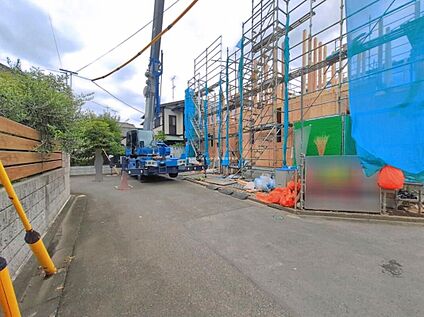 前面道路含む現地写真