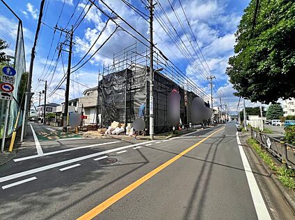 前面道路含む現地写真