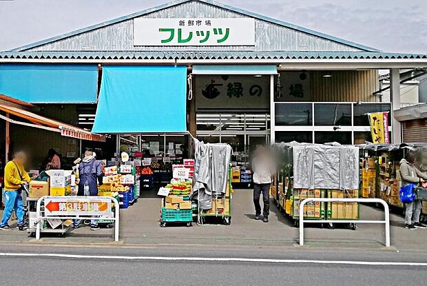 新鮮市場フレッツ(約40m)