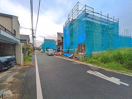 前面道路含む現地写真