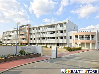 筑紫野市立二日市中学校 1100m