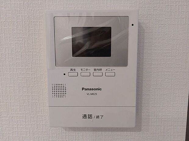 【その他設備】ハッキリと映るモニター付きで来訪者を事前に確認できます♪