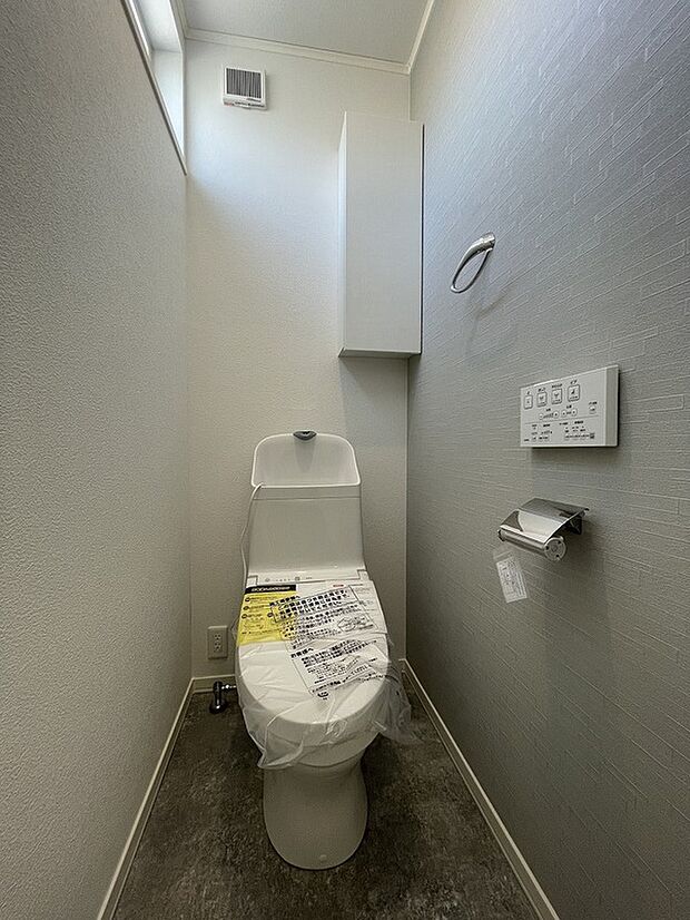 清掃性の高い2Fトイレ（2023年2月撮影）