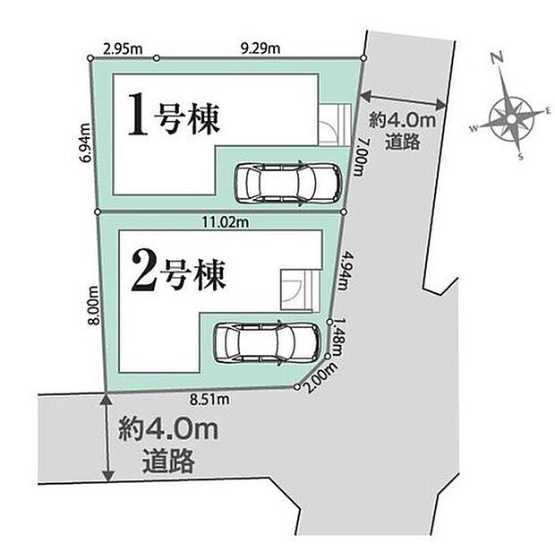 ☆全体区画図☆
カースペースございます。
住環境良好な人気の低層住居専用地域に立地しております。守られた環境は、お子様との暮らしにもおすすめです。