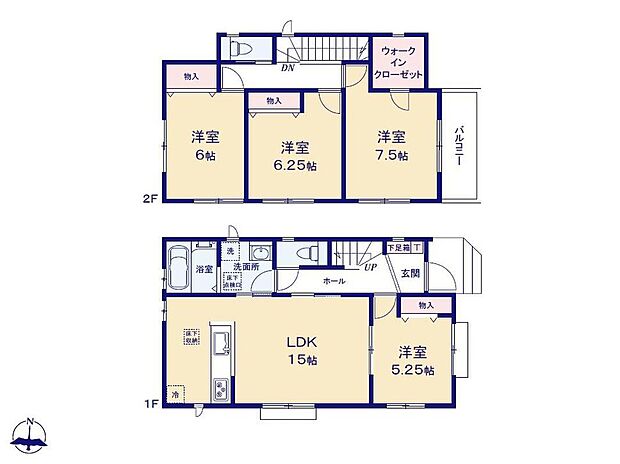 (Ａ号棟)、価格3690万円、4LDK、土地面積119.37m2、建物面積97.71m2