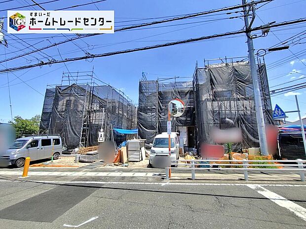 ☆外観の様子☆
洗練されたデザインのお洒落なお住まいです。従来の省エネ住宅よりも優れたZEH水準の快適住宅。