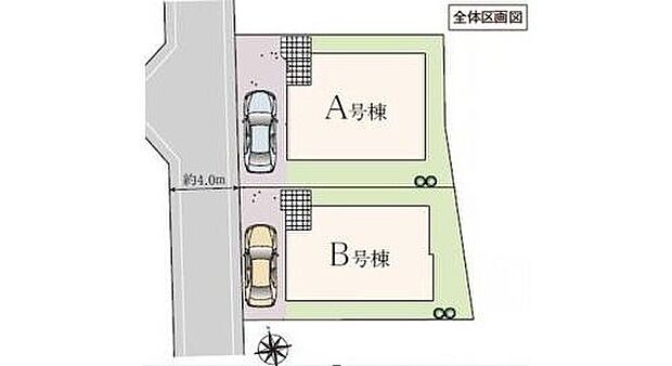 ☆全体区画図☆
カースペースございます。