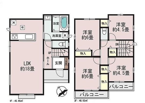 価格4990万円、4LDK、土地面積101.51m2、建物面積93.97m2 