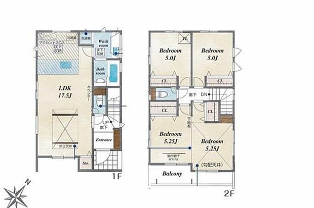 (１号棟)、価格4799万円、3LDK、土地面積99.12m2、建物面積98.42m2

