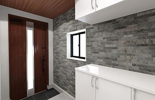 【完成予想図(内観)】☆Entrance 完成イメージ☆