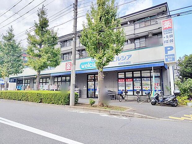 ウエルシア板橋四葉店（約820m）