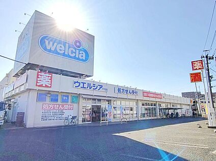 ウエルシア富士見鶴瀬東店 250m ( 徒歩4分)