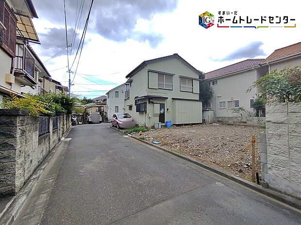 【☆前面道路の様子☆】お客様に合った資金計画書の作成や近隣の完成物件のご紹介も可能です♪