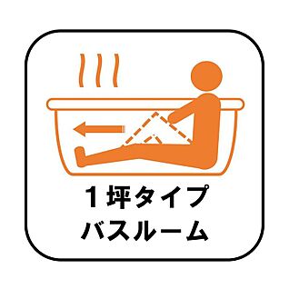 【１坪タイプバスルーム】　