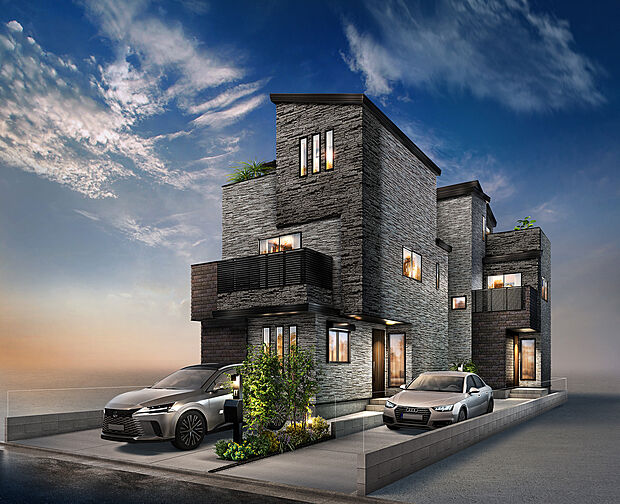 【【レーベンプラッツ南浦和XII】 完成予想図(外観)】JR京浜東北線、武蔵野線の2路線をお使いいただける「南浦和」駅最寄りです。